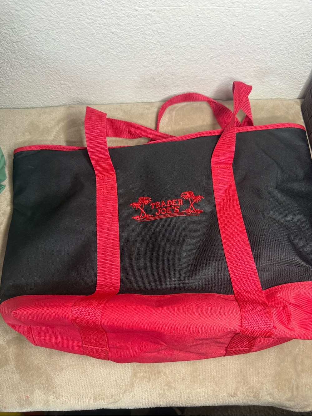 Trader Joe's insulated cooler bag